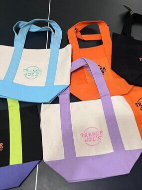 Trader Joe's Mini Tote Bag Lot